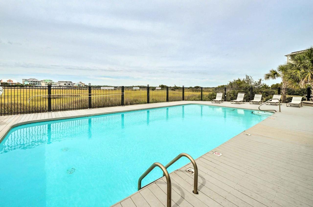 Bright Carolina Beach Condo - Walk To Shore! Exterior foto