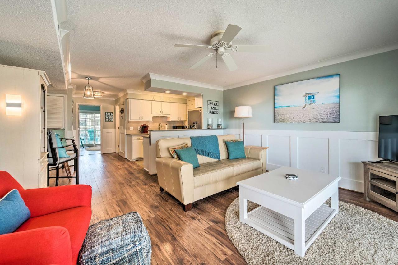 Bright Carolina Beach Condo - Walk To Shore! Exterior foto
